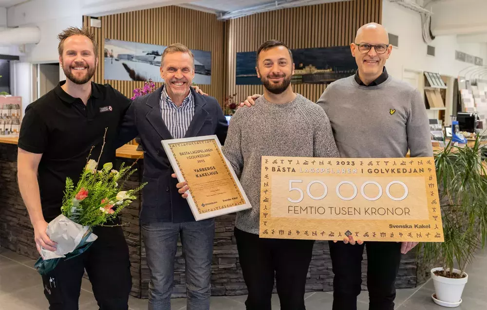 Bästa lagspelaren i Golvkedjan Varbergs Kakelhus