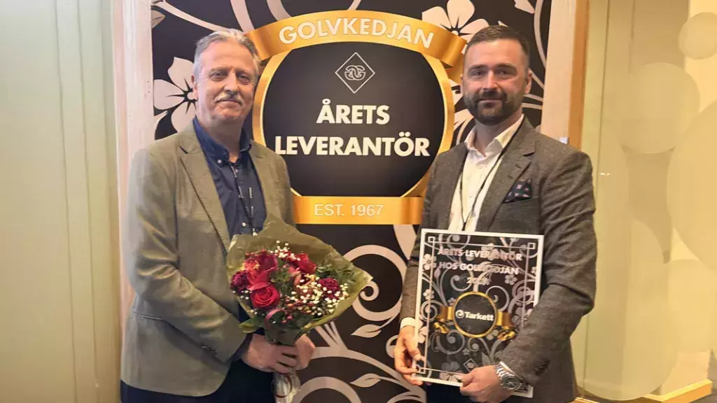 Årets leverantör till Golvkedjan 2024