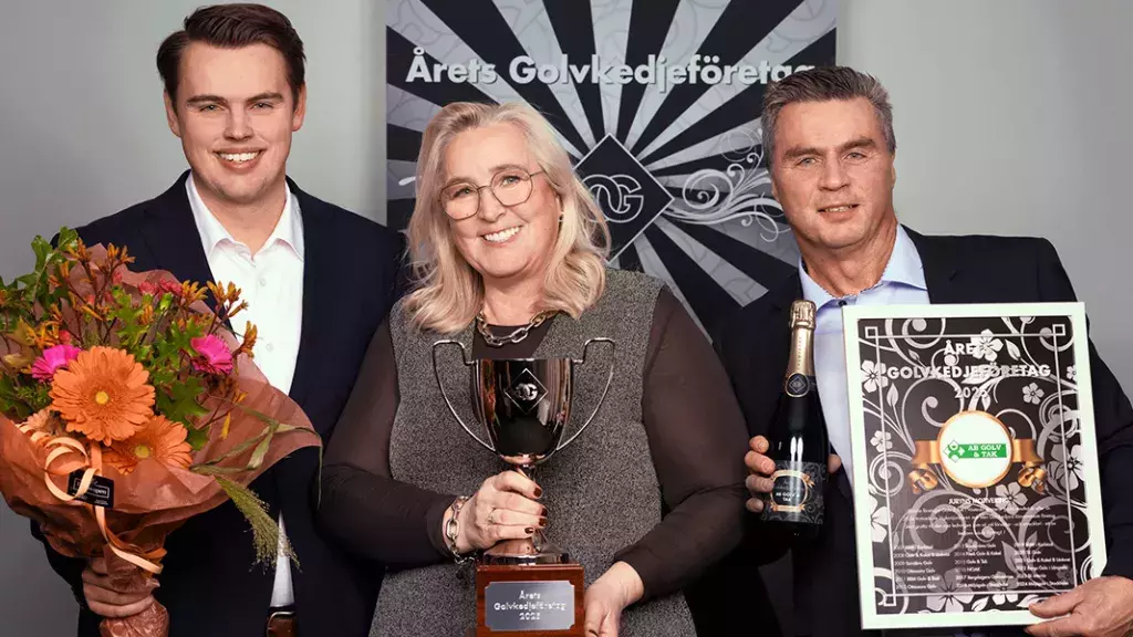 Årets Golvkedjeföretag 2025 är Golv & Tak i Västerås